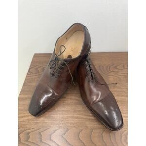 GARRUCCI Hand Burnished Wholecut Calf Oxford SIZE 13 (SHO200THRIFTY